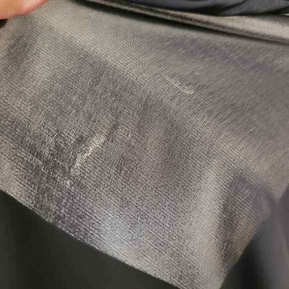 Micahel Kors size S womens tunic top lightweight semi-sheer ribbed zipper - Picture 5 of 12